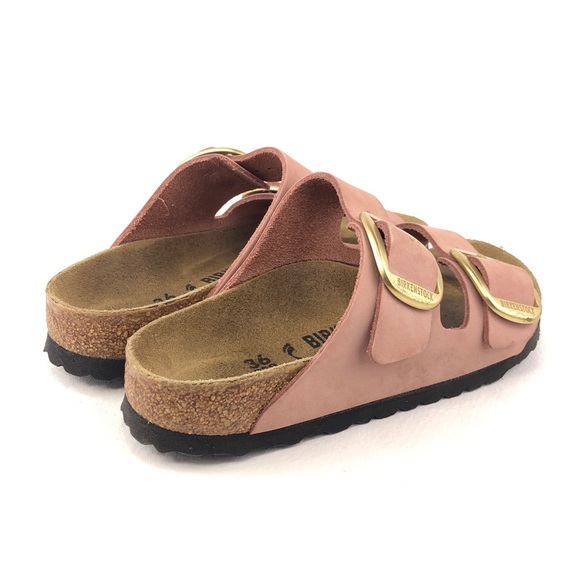 Birkenstock Arizona Big Buckle Oiled Leather Sandals 5 - Picture 5 of 13